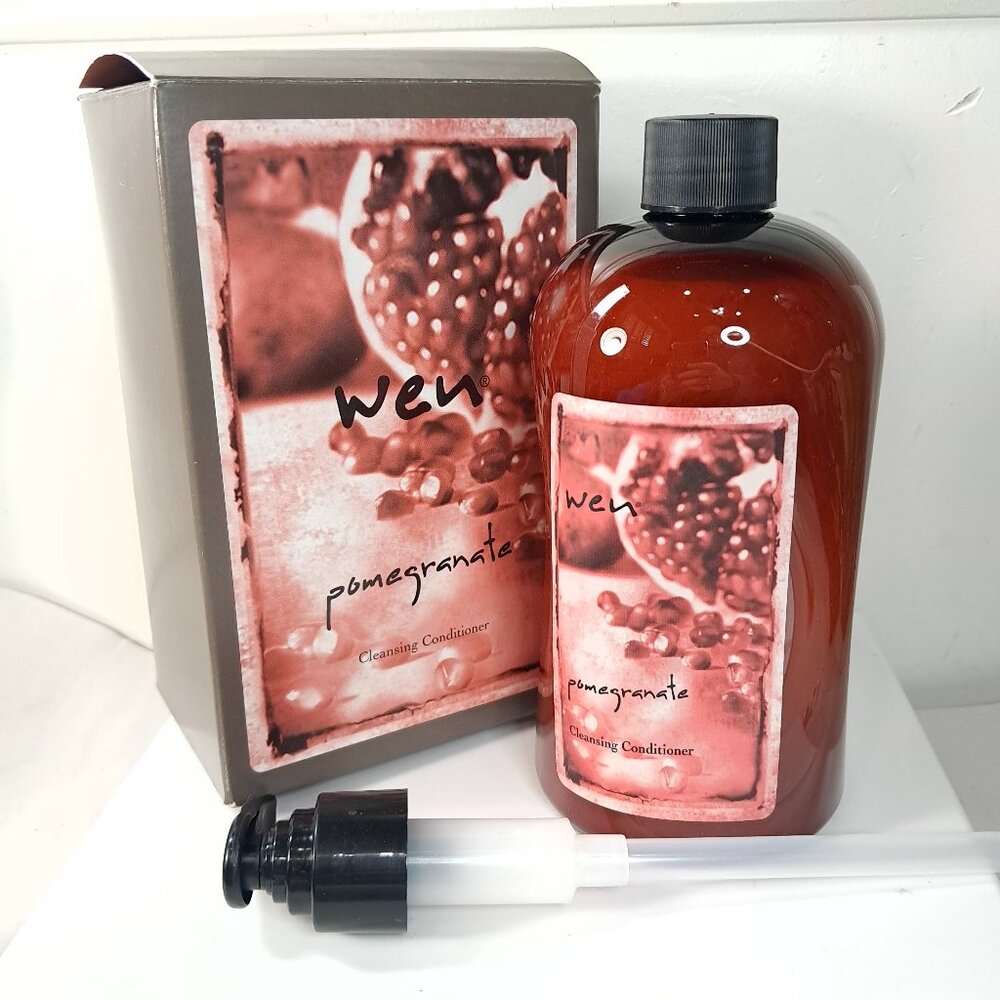 NEW‎ WEN Chaz Dean Pomegranate Cleansing Conditioner w/ pump 16 Fl Oz w/ box